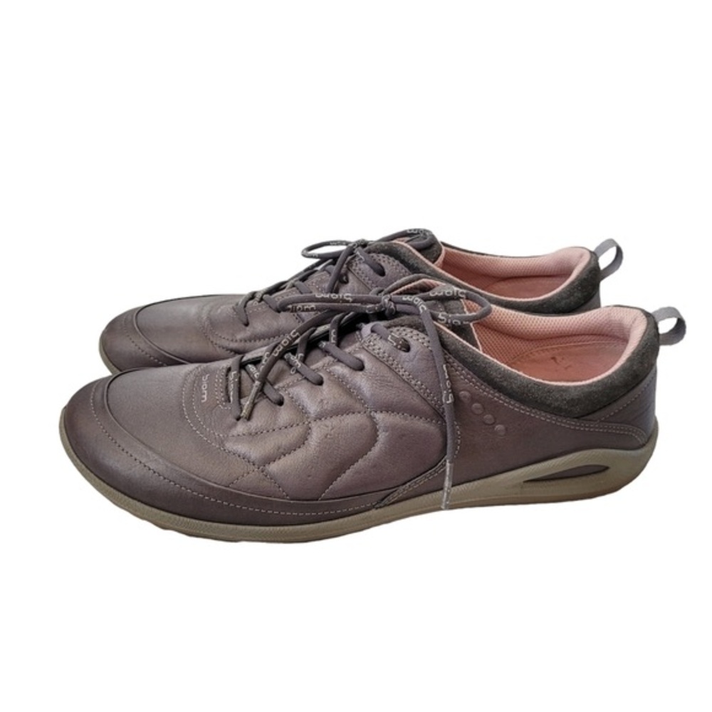 Ecco Biom Grip Lite Yak Leather Shoes Golf Multisport Outdoor Gray